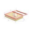 Повітряний фільтр SOFIMA S 3D92 A
