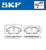 SKF Brake Pad Set, disc brake VKBP 80093