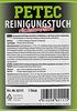 PETEC Verbindungstechnik Reinigungstuch - 82111