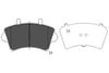 Комплект тормозных колодок, дисковый тормоз KAVO PARTS KBP-6563