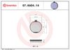 BREMBO Brake Pad Set, disc brake 07KA0414
