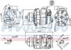 Nissens Compressor, air conditioning 89418