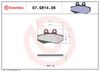 BREMBO Brake Pad Set, disc brake 07GR1406