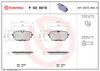 BREMBO Brake Pad Set, disc brake P 03 001E