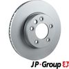 Гальмівний диск JP GROUP 1163105080 (1163105089)