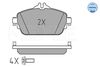 Meyle Brake Pad Set, disc brake 025 220 3219
