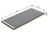 BOSCH Filter, cabin air 1 987 432 343