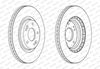 sada brzdových kotoučů HYUNDAI, KIA, pn. (2ks) DDF2680C