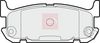 APEC Brake Pad Set, disc brake PAD1513