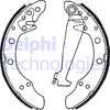 Комплект гальмівних колодок DELPHI LS1625