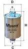 Паливний фільтр MFILTER BF 10