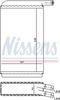 Nissens Heat Exchanger, interior heating 73940