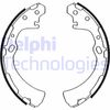 Комплект гальмівних колодок DELPHI LS1505