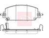APEC Brake Pad Set, disc brake PAD2383
