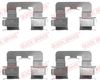 Комплектующие, колодки дискового тормоза QUICK BRAKE 109-1741