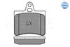 Meyle Brake Pad Set, disc brake 025 233 0515
