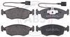 Комплект гальмівних колодок, дискове гальмо A.B.S. 37865