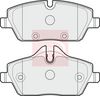APEC Brake Pad Set, disc brake PAD2014