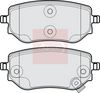 APEC Brake Pad Set, disc brake PAD2240