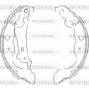 Комплект тормозных колодок WOKING Z4237.00 (ZSA423700)
