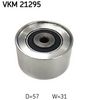 SKF Deflection Pulley/Guide Pulley, timing belt VKM 21295