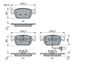 Bosch Brake Pad Set 0 986 424 433 (0986424433)