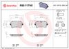комплект спирачно феродо, дискови спирачки