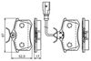 Bosch Brake Pad Set, disc brake 0 986 494 025