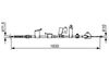 Bosch Cable Pull, parking brake 1 987 482 652