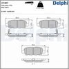 Delphi LP1807 Brake Pad Set, disc brake