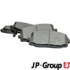 Набір гальмівних колодок, дискове гальмо JP GROUP 3563600510 (3563600519)