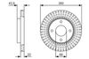 Гальмівний диск BOSCH 0986479 U61 (BD2312, E1 90R-02C0074/0830)