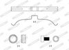 Sada příslušenství, obložení kotoučové brzdy FAC175