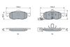 Bosch Brake Pad Set 0 986 424 359 (0986424359)