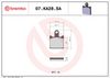 BREMBO Brake Pad Set, disc brake 07KA28SA