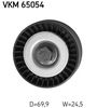 SKF Deflection/Guide Pulley, V-ribbed belt VKM 65054