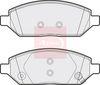 APEC Brake Pad Set, disc brake PAD2098