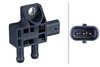 HELLA Sensor, exhaust pressure 6PP 358 392-101