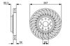 Гальмівний диск BOSCH 0 986 479 V64 (BD2469)