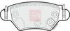 APEC Brake Pad Set, disc brake PAD1133