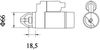 MAHLE Getriebestarter 24 V / 1,6 kW - MS 155