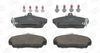 Комплект тормозных колодок, дисковый тормоз CHAMPION 571438CH