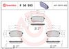 BREMBO Brake Pad Set, disc brake P 30 033