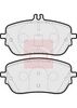 APEC Brake Pad Set, disc brake PAD2244