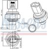 Nissens Pressure Switch, air conditioning 301034