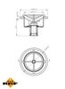 termostat RVI Premium DXi, VOLVO FH D13, 86° 725017