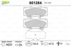 Valeo 601284 Brake Pad Set, disc brake