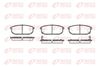 Комплект тормозных колодок, дисковый тормоз REMSA 1042.02 (PCA104202, 23993, 23997, D1261-8379)