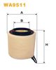 Воздушный фильтр WIX FILTERS WA9511