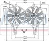 Nissens Fan, engine cooling 85149